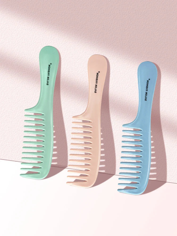 FlexiBrush | Großer Zahn Haarbürste für sanftes Kämmen und Stylen