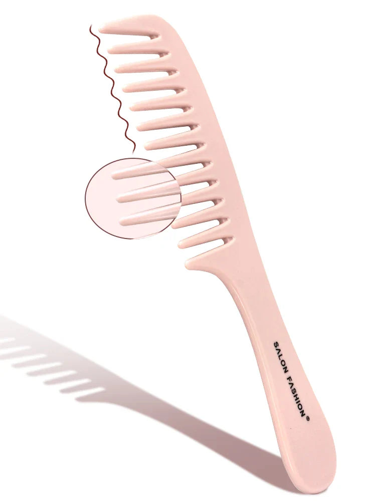 FlexiBrush | Großer Zahn Haarbürste für sanftes Kämmen und Stylen