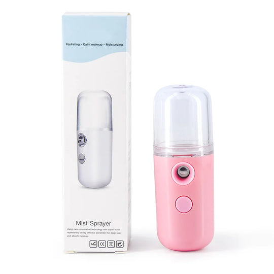GlowBreeze | Wiederaufladbarer Gesichtshydrationssprüher