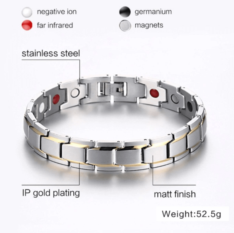 HealthMag Band | Magnetisches Gesundheitsarmband für Wohlbefinden