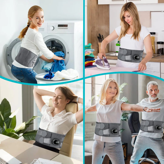 HeatRelief | Heizkissen & Massagegerät für den unteren Rücken6
