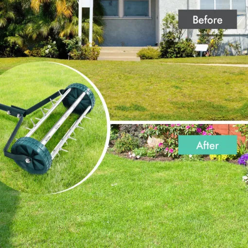 LawnSpike | Robuster manueller Rasen-Spike-Bodenbelüfter