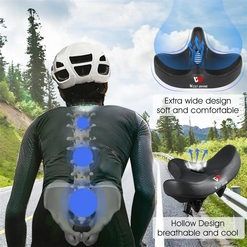 SaddlePro | Gepolsterter Sattel für Rennrad & Mountainbike