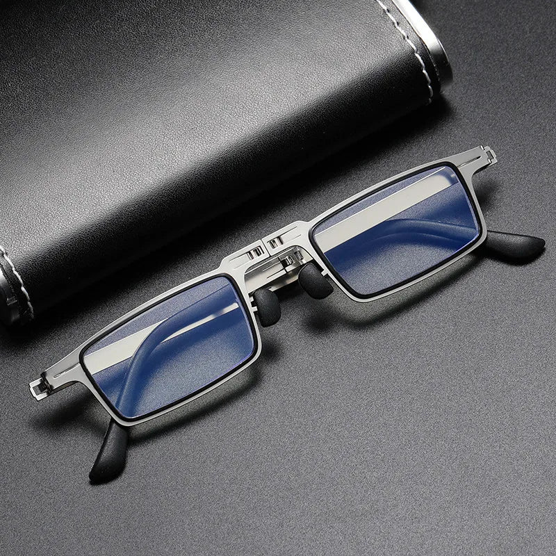 FlexiVision | Faltbare Lesebrille mit Blaulichtfilter & Titanrahmen