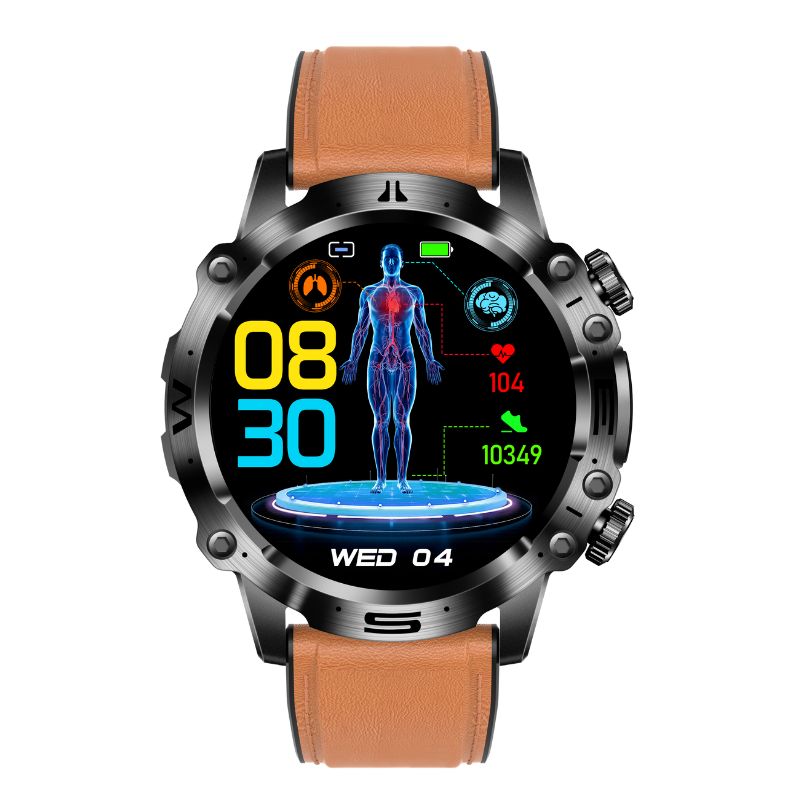 BioMonitor | EKG Smartwatch – Blutdruck, Zucker & Fitness-Tracking