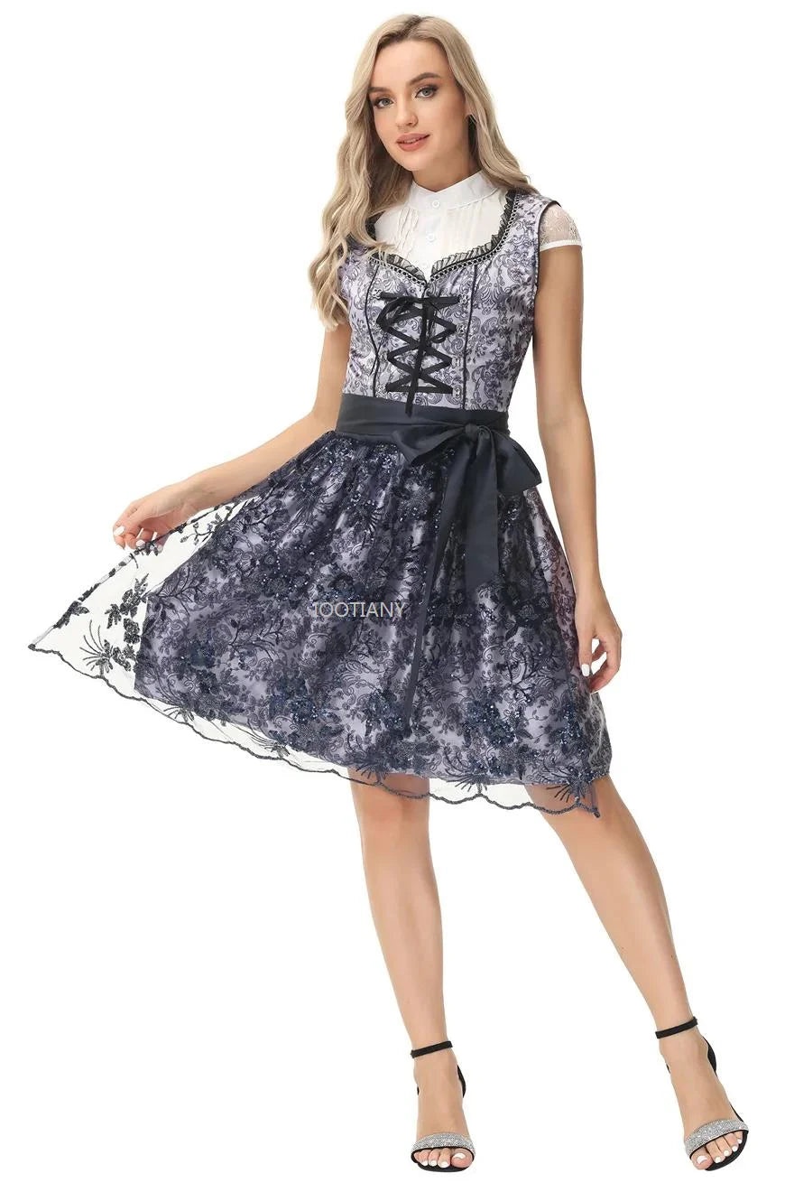 BergBlüte | Damen-Dirndl – Traditioneller Charme für das Oktoberfest