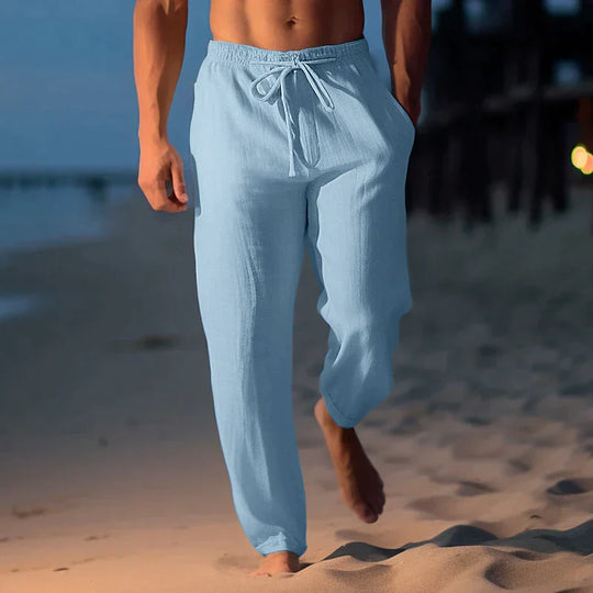 Eliano | Luftige Sommerhose mit Modernem Schnitt | Herrenmode