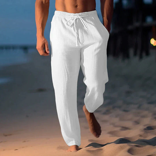 Eliano | Luftige Sommerhose mit Modernem Schnitt | Herrenmode