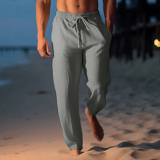 Eliano | Luftige Sommerhose mit Modernem Schnitt | Herrenmode
