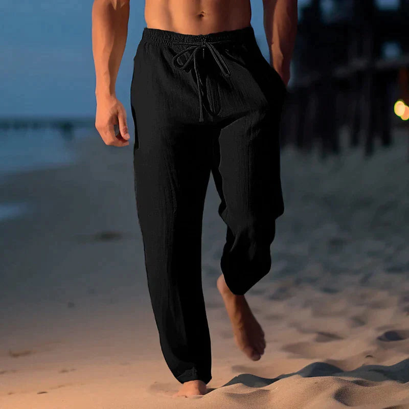 Eliano | Luftige Sommerhose mit Modernem Schnitt | Herrenmode