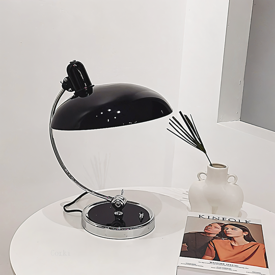 GlowVirella | Verstellbare Vintage-Schreibtischlampe aus Eisen