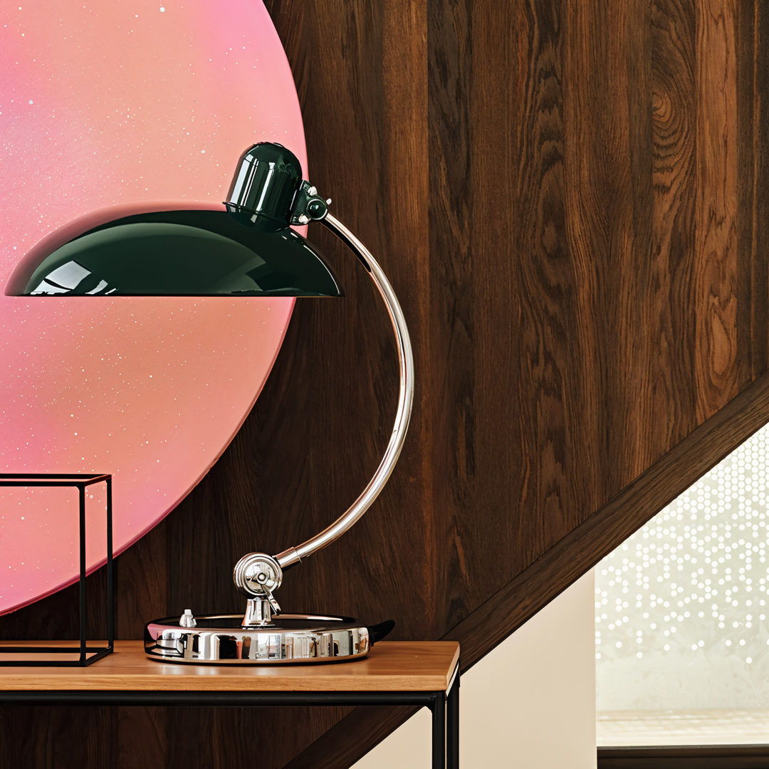 GlowVirella | Verstellbare Vintage-Schreibtischlampe aus Eisen