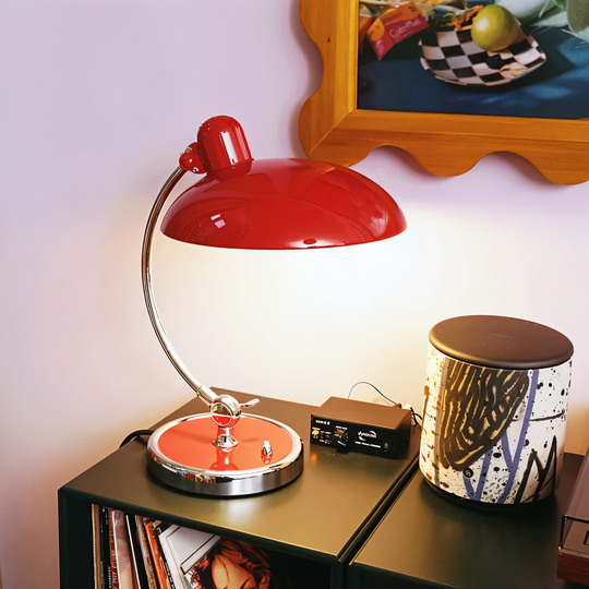 GlowVirella | Verstellbare Vintage-Schreibtischlampe aus Eisen