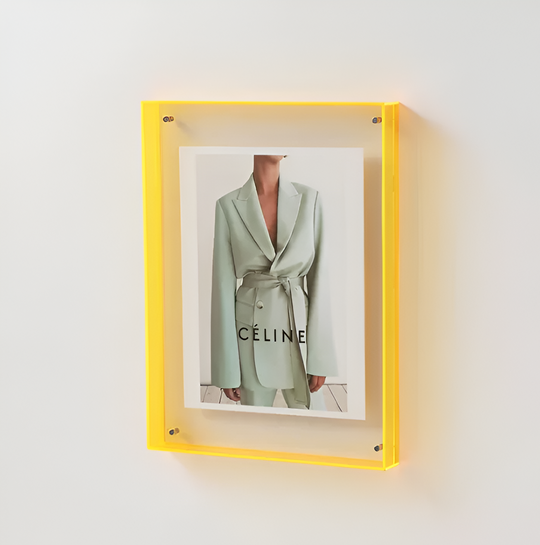 ClearFrame | Transparenter Acryl-Fotorahmen – Minimalistisches & Modernes Design