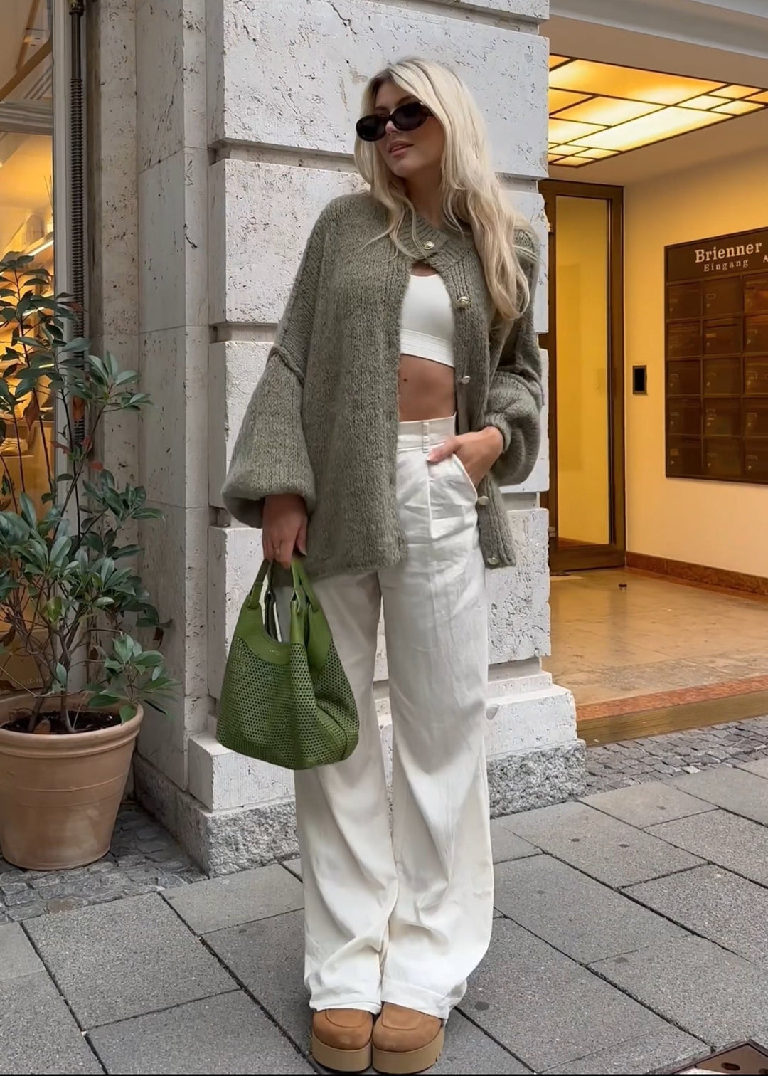 Milena | Weicher Oversized-Cardigan für Layering-Looks | Damen