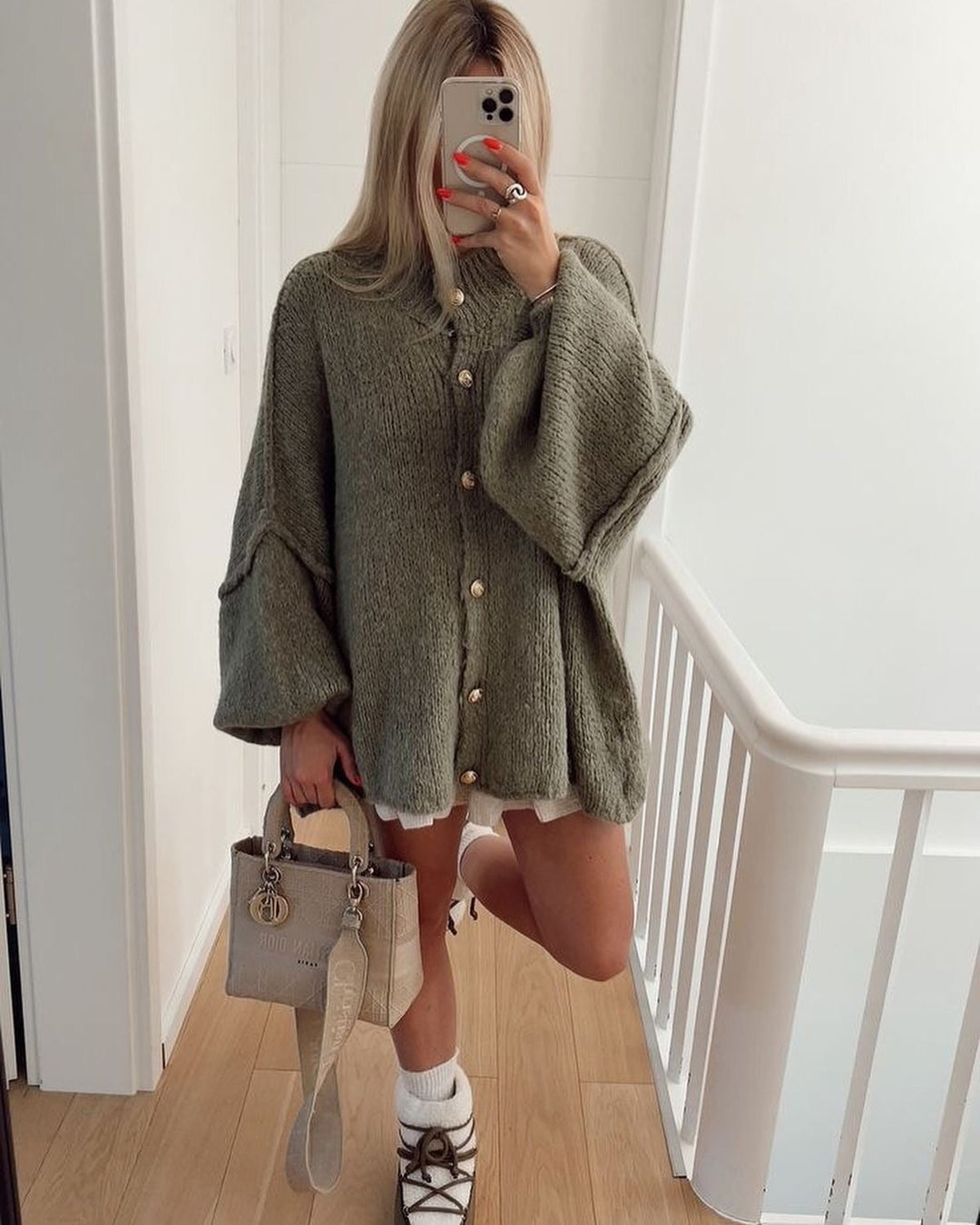 Milena | Weicher Oversized-Cardigan für Layering-Looks | Damen
