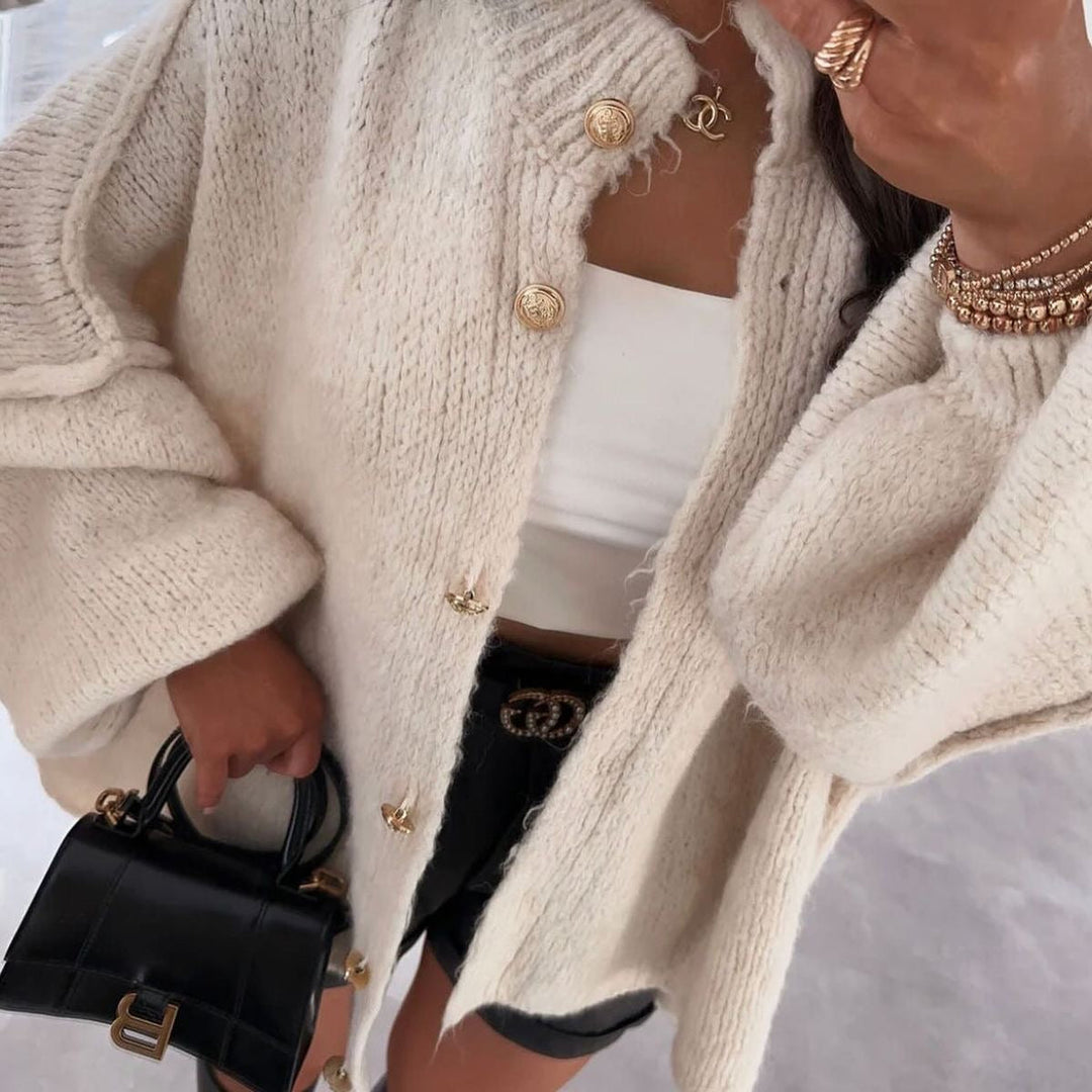 Milena | Weicher Oversized-Cardigan für Layering-Looks | Damen