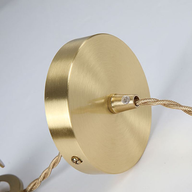 OrnaBloom | Pendelleuchte im goldenen Blütenstil