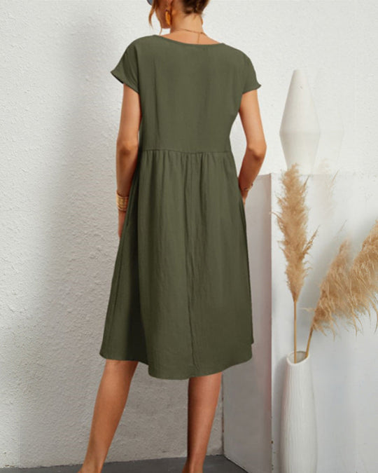 Isabella | Damen Chiffon Abendkleid | Midi2