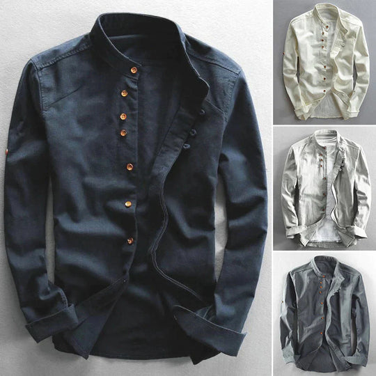 Kenji | Stilvolles Oversize-Hemd mit Japan-Flair | Herrenmode
