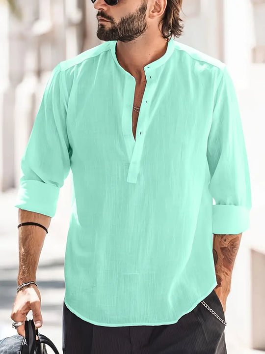 James | Luftiges Leinenhemd | Herren1