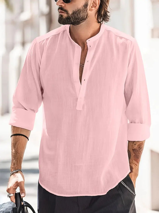 James | Luftiges Leinenhemd | Herren3