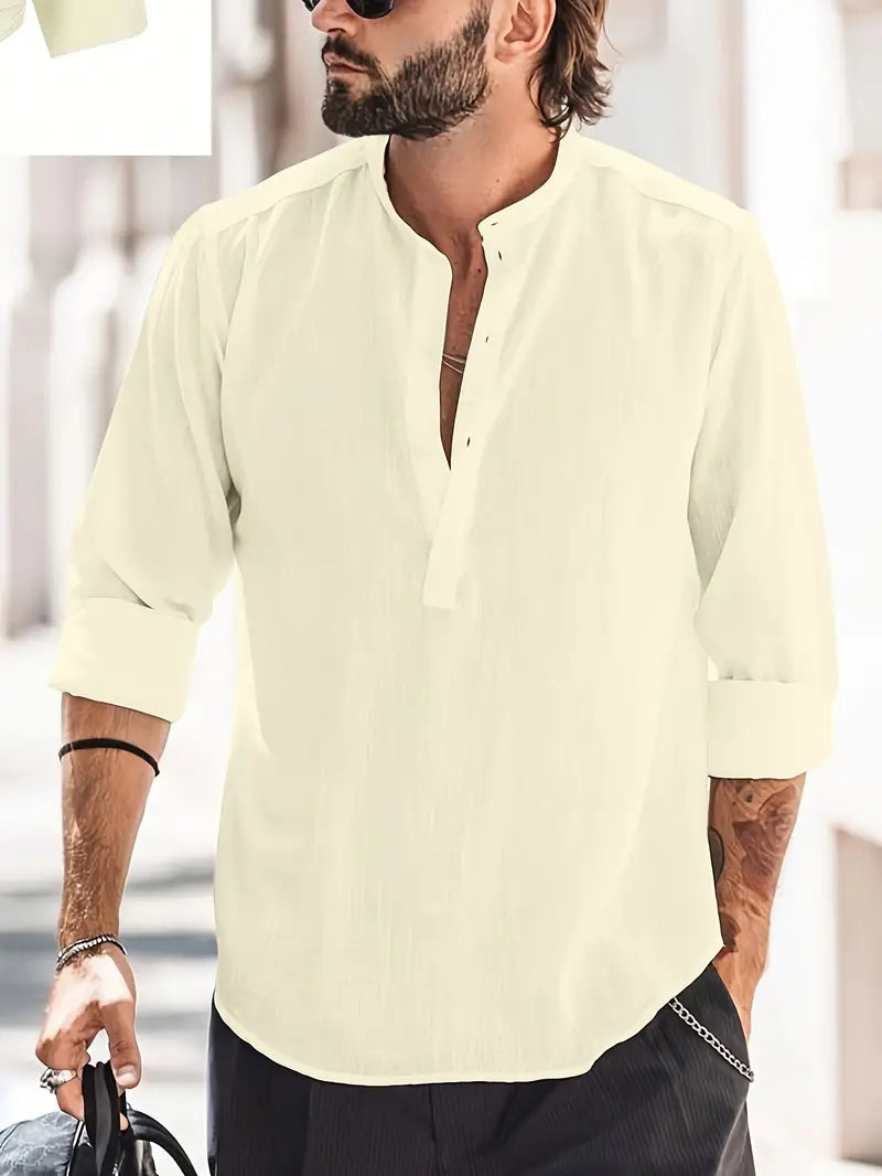 James | Luftiges Leinenhemd | Herren6