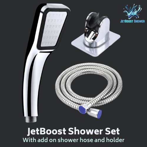 JetBoost | Wassersparender Hochdruck-Duschkopf2