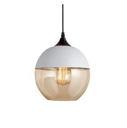 VitraLoom | Mundgeblasene Glasleuchte mit Holzdetail