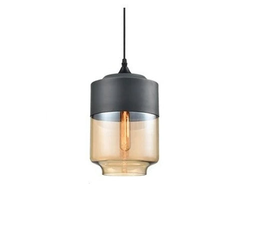 VitraLoom | Mundgeblasene Glasleuchte mit Holzdetail