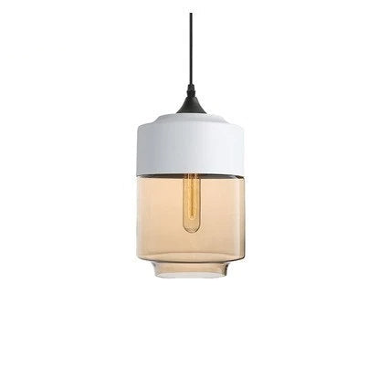 VitraLoom | Mundgeblasene Glasleuchte mit Holzdetail