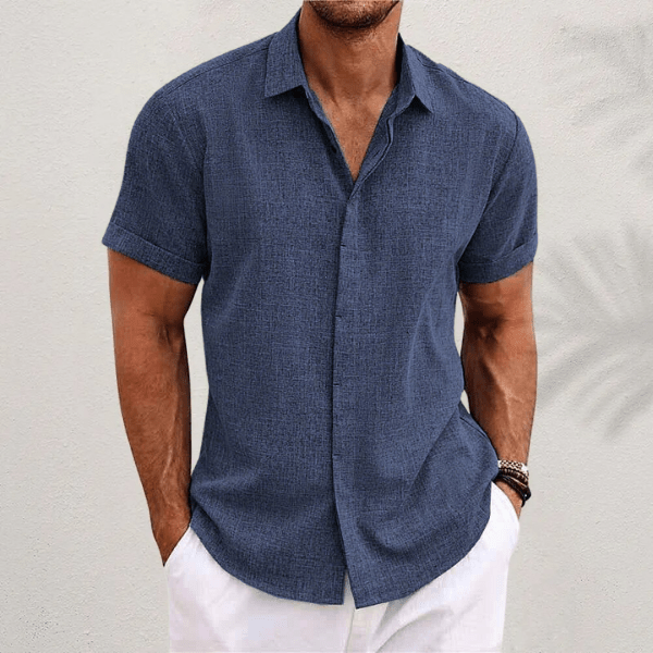 Josiah | Leichtes Kurzarmhemd | Herren4