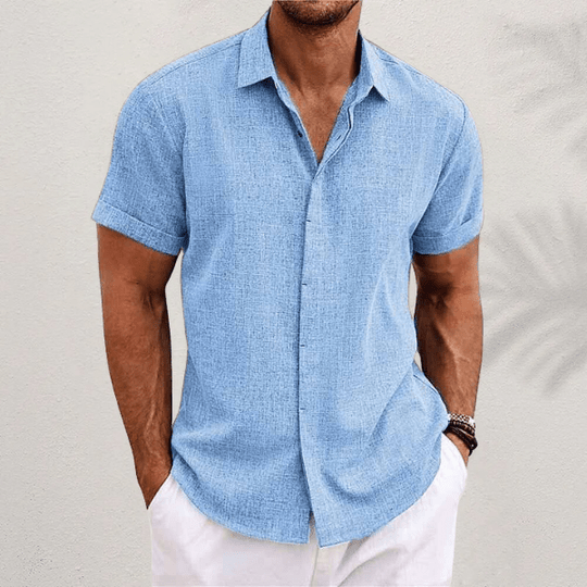 Josiah | Leichtes Kurzarmhemd | Herren5