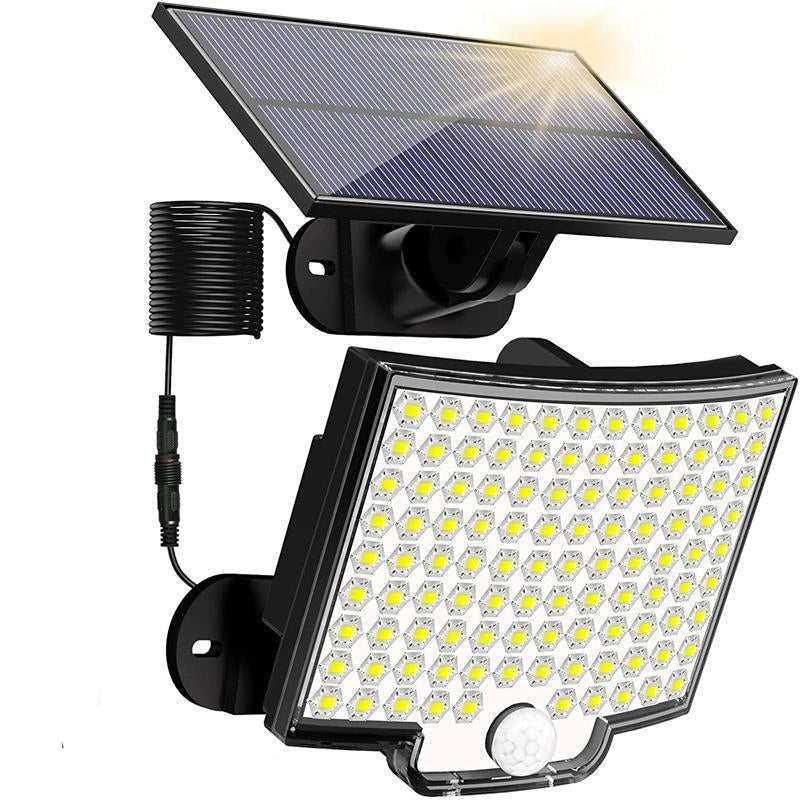 SunSecure | 106 LED Solar Außenleuchte mit Bewegungsmelder