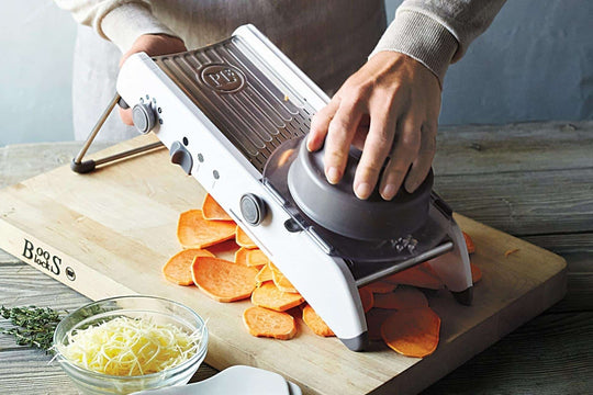 KitchenMaster | Schneller, Präziser und Sicherer Gemüsehobel