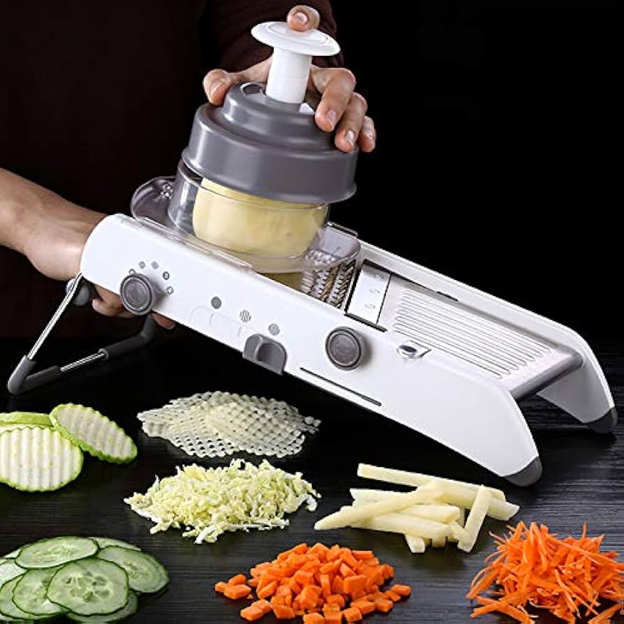 KitchenMaster | Schneller, Präziser und Sicherer Gemüsehobel