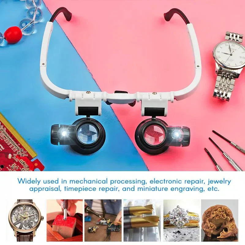 UniView | Vergrößerungsbrille – Lupe für Handwerk & Hobby