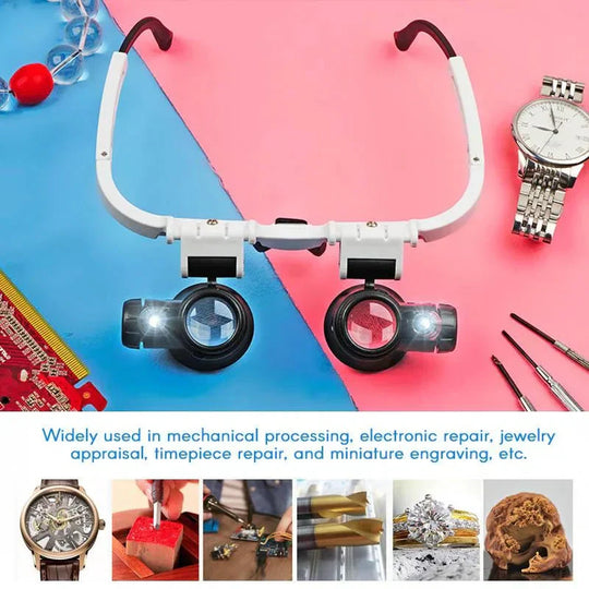 UniView | Vergrößerungsbrille – Lupe für Handwerk & Hobby