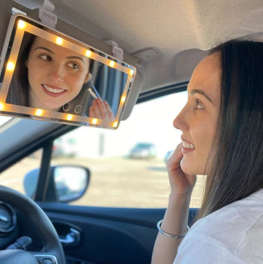 DazzleMirror | Prinzessisches LED-Vanity‑Spiegel