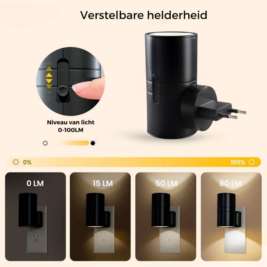 ZenPort | Automatische LED-Wandleuchte für beruhigende Nächte