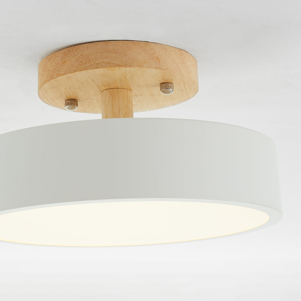 TimberRay | Deckenleuchte – Moderne LED-Technik mit Holzfinish