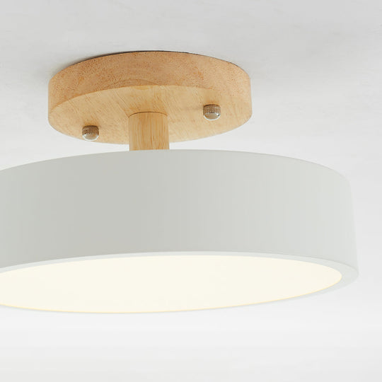 TimberRay | Deckenleuchte – Moderne LED-Technik mit Holzfinish