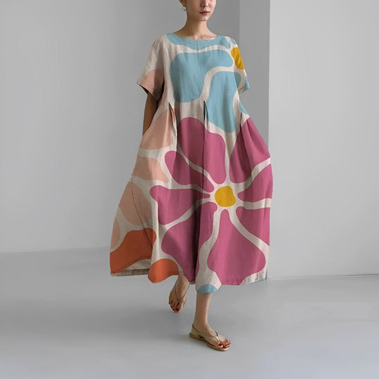 Lia | Damen Sommer Langkleid | Maxi1