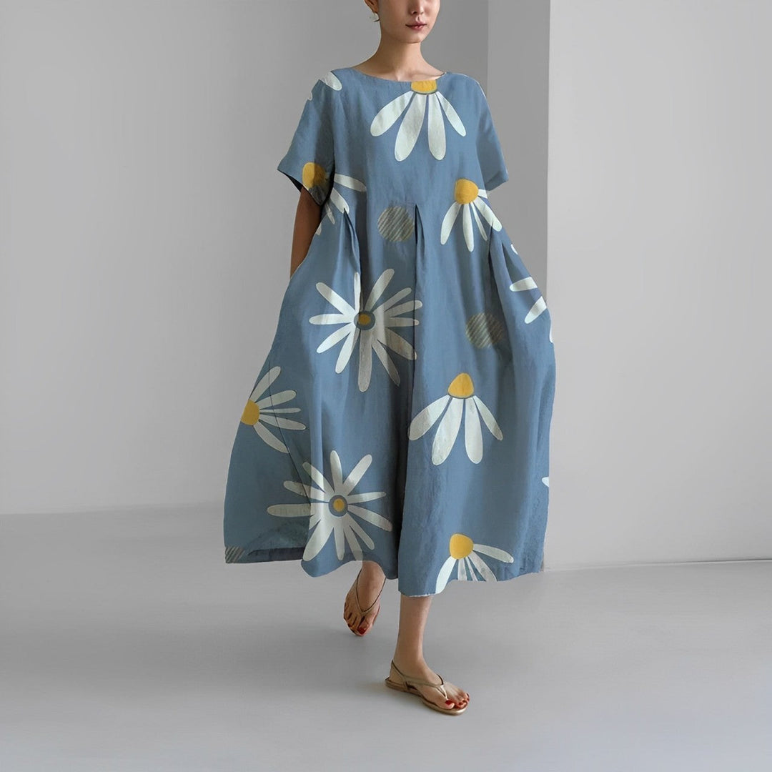 Lia | Damen Sommer Langkleid | Maxi11