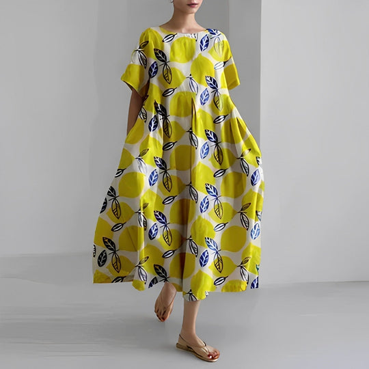 Lia | Damen Sommer Langkleid | Maxi4