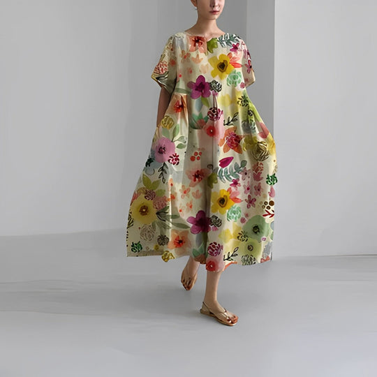 Lia | Damen Sommer Langkleid | Maxi6