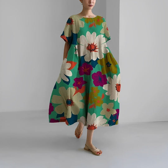 Lia | Damen Sommer Langkleid | Maxi7