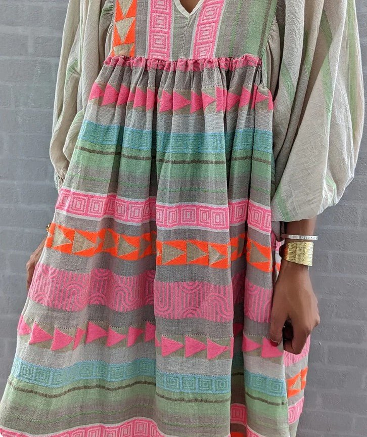 Lotta | Damen Abend Langarmkleid | Maxi5