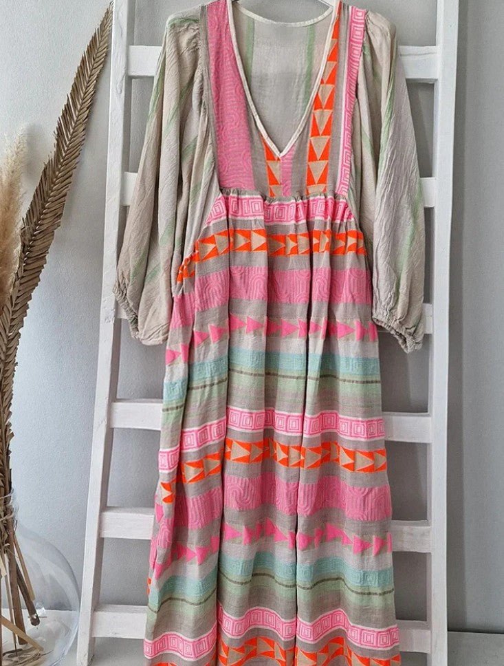 Lotta | Damen Abend Langarmkleid | Maxi6