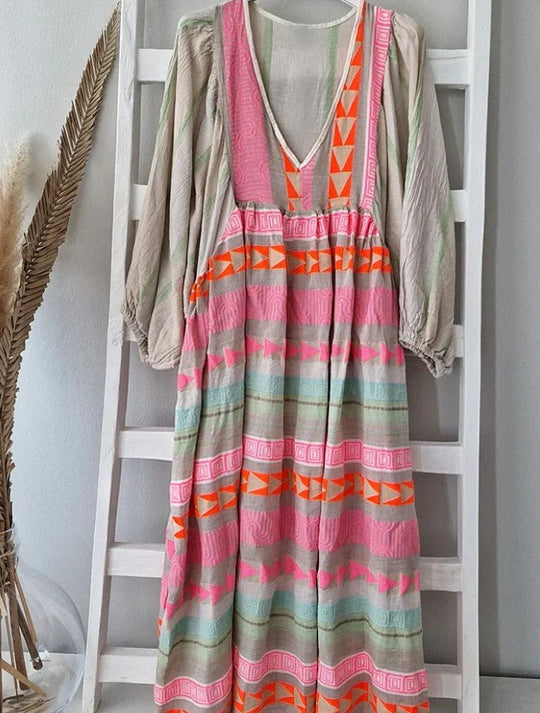 Lotta | Damen Abend Langarmkleid | Maxi6